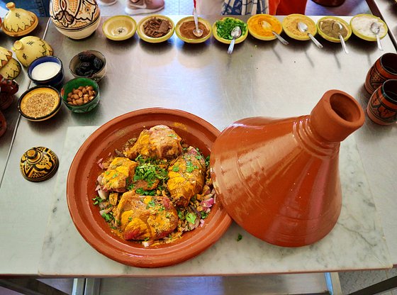 Fes Market Tour and Tagine Cooking Experience
