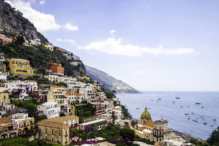 Full-Day Pompeii and Amalfi Coast Day Trip from Naples with Skip-the-Line Tickets