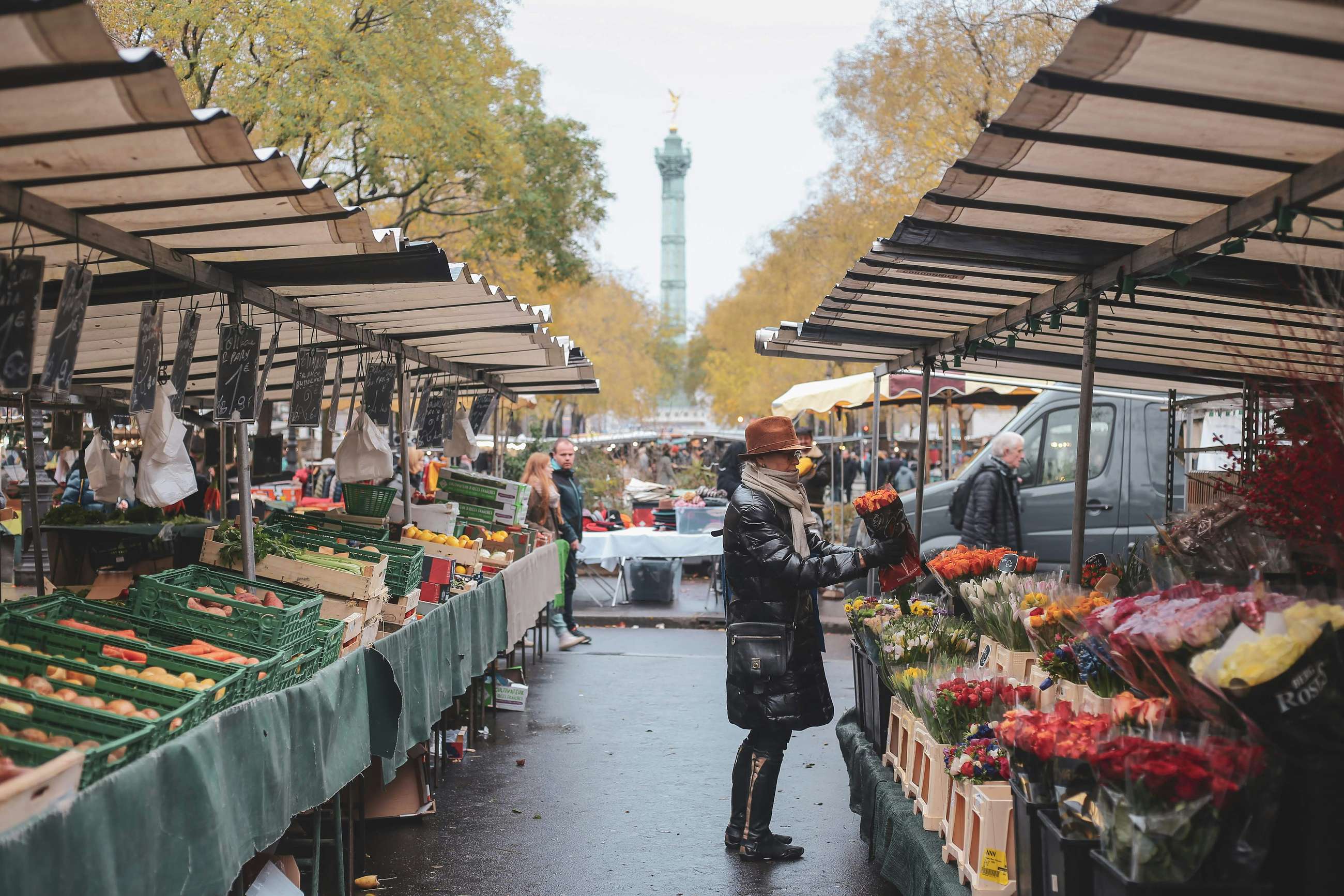 paris market tour